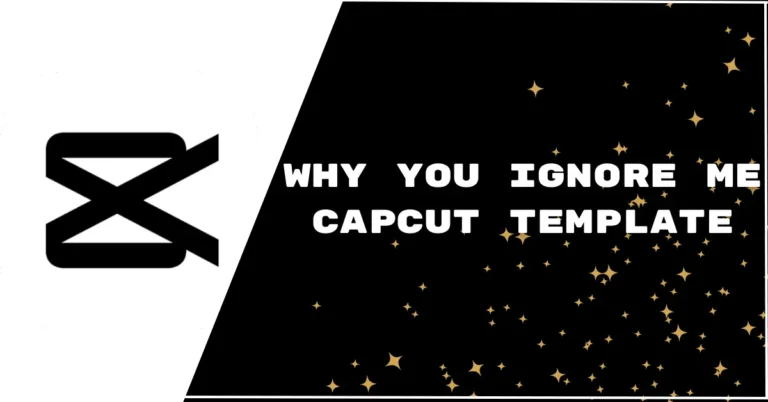 why you ignore me capcut template links featured image